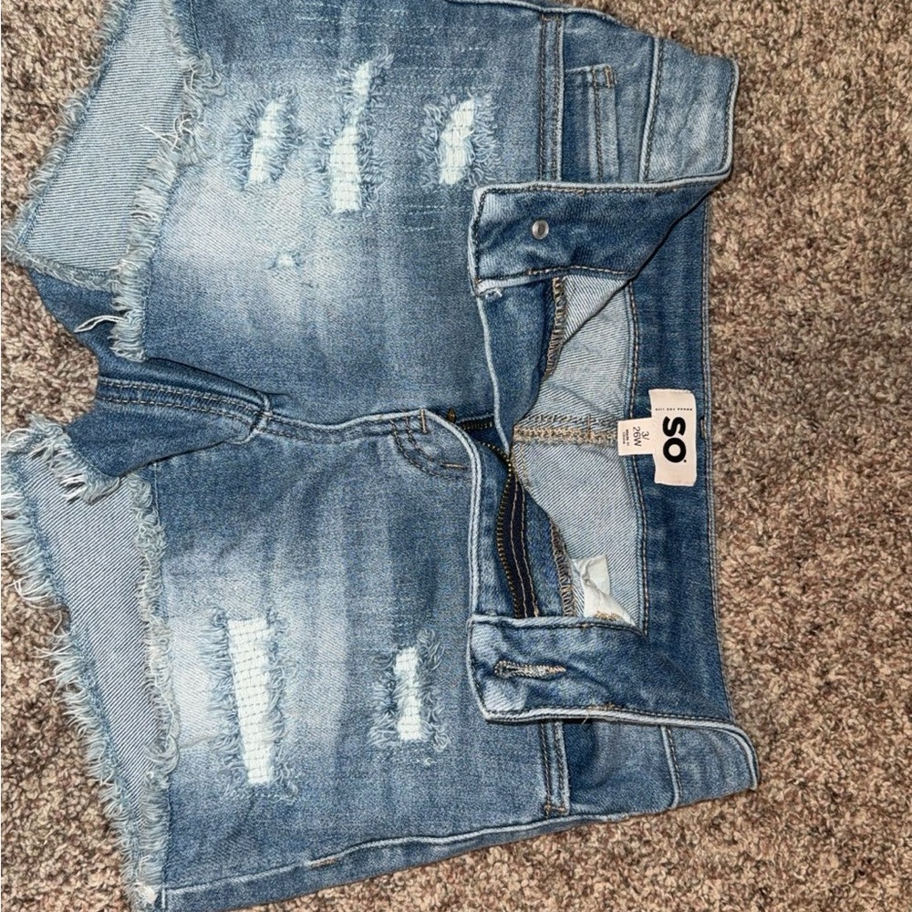 SO Women's Blue Jean Shorts